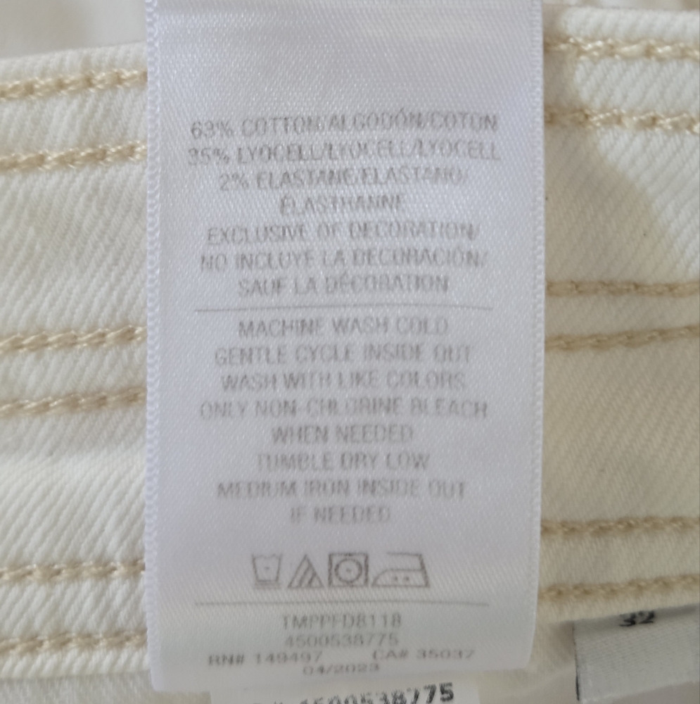 Joe's Jeans The Allana High Rise Wide Leg Jeans In Milk - Picture 8 of 12